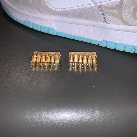 Size 8 - Nike Dunk Low Retro SE Barber Shop - Gray - Picture 6 of 6